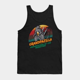 Grandpazilla. Funny Father’s Day gift for a Grandfather. Tank Top